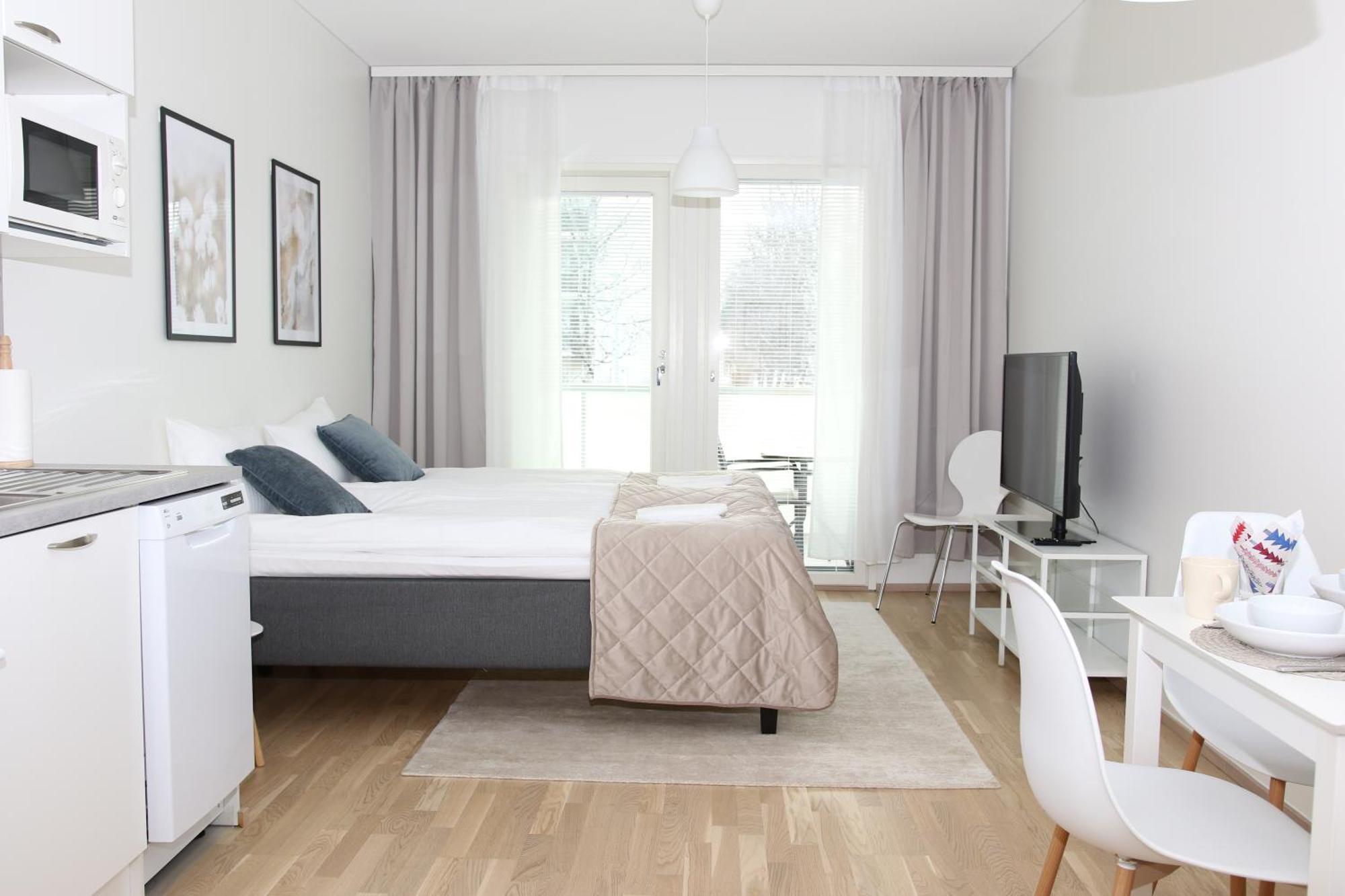 New Apartment Ounas Near All The Main Center Spots Free Public Parking 로바니에미 외부 사진